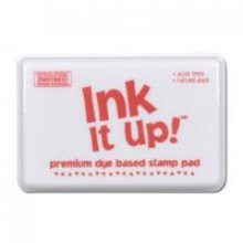 Encreur rouge pour vos tampons de scrapbooking